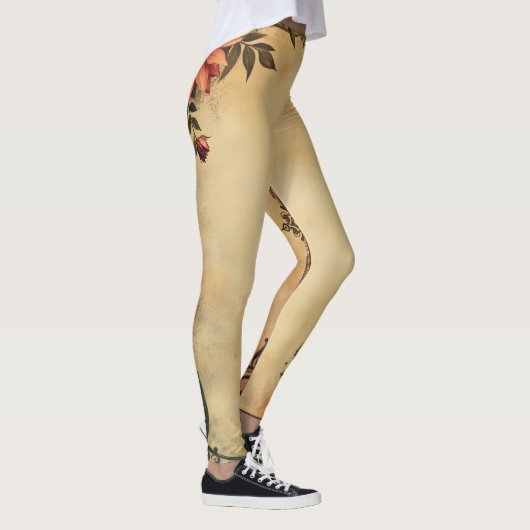 Sunflower Crescent Queen  レギンス (右)