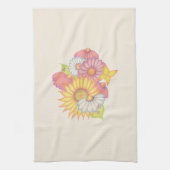 Sunflower Daisy Kitchen Towel  キッチンタオル (縦)
