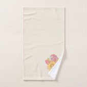 Sunflower Daisy Towel Set バスタオルセット (ハンドタオル)