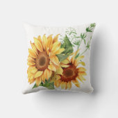 Sunflower Design クッション (裏面)