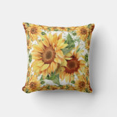Sunflower Design クッション (正面)