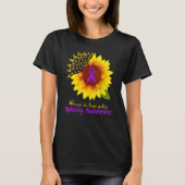 Sunflower Epilepsy Choose To Keep Going Epilepsy A Tシャツ (正面)