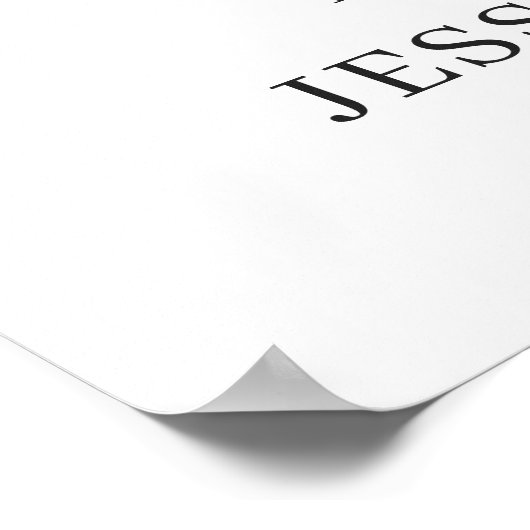 Sunflower Eucalyptus REHEARSAL DINNER Welcome Sign ポスター (角)