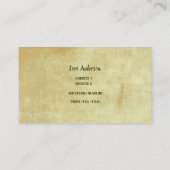 Sunflower Event Planner Business Card 名刺 (裏面)