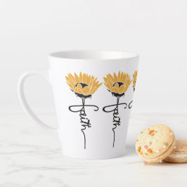 Sunflower Faith Mug カフェラテマグ