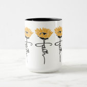 Sunflower Faith Mug マグカップ (中央)