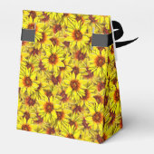 Sunflower Favor Box フェイバーボックス (裏面サイド)