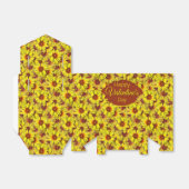 Sunflower Favor Box フェイバーボックス (折り畳みなし)