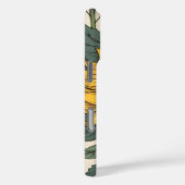 Sunflower Fields: A vibrant Floral Pattern Case-Mate iPhoneケース (裏面 / 右)