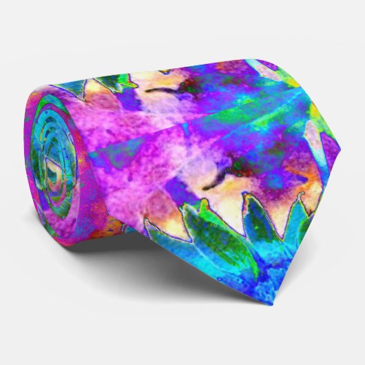 Sunflower fields forever -blue ネクタイ (ロール)