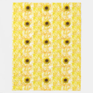 Sunflower Fleece Blanket フリースブランケット