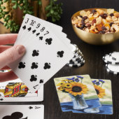 Sunflower Floral Bouquet Playing Cards トランプ (インサイチュ)