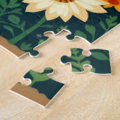 Sunflower Folk Art Puzzle ジグソーパズル (側面)