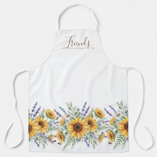 Sunflower Friendship エプロン (正面)