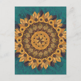 Sunflower Fusion：多様性のお祝い ポストカード