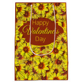 Sunflower Gift Bag ミディアムペーパーバッグ (裏面)