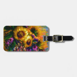 "Sunflower Glow"  ラゲッジタグ