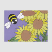 Sunflower Glow Tissue Paper 薄葉紙 (正面)