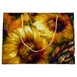 "Sunflower Gold"  ラージペーパーバッグ