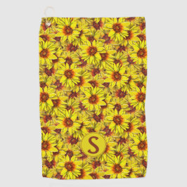 Sunflower Golf Towel ゴルフタオル