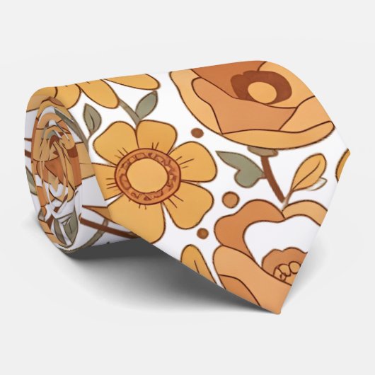 Sunflower Heart ネクタイ (ロール)