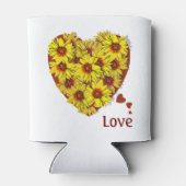Sunflower Heart Can Cooler 缶クーラー (裏面)