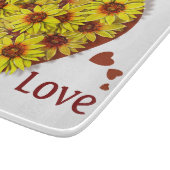 Sunflower Heart Cutting Board カッティングボード (角)