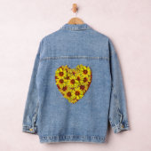 Sunflower Heart Jacket デニムジャケット (ハンガー)