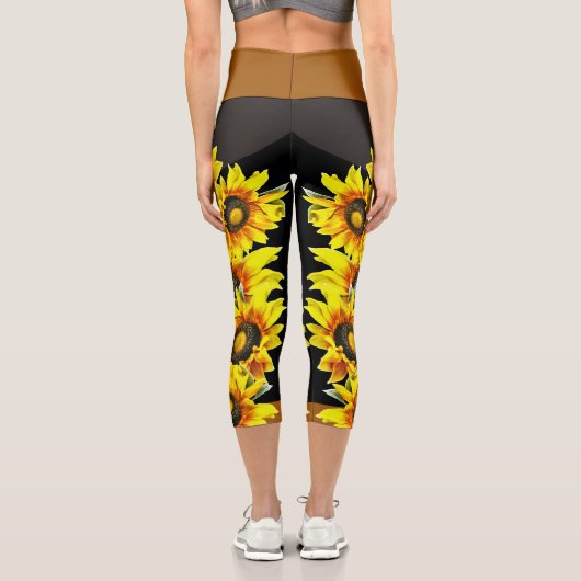 Sunflower High Waisted Capris カプリレギンス (裏面)