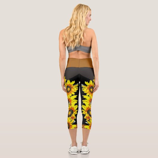Sunflower High Waisted Capris カプリレギンス (裏面)