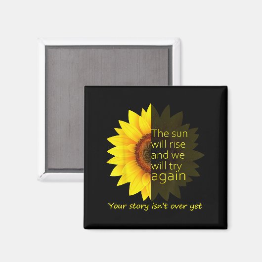 Sunflower Hope  マグネット (正面/裏面)