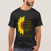 Sunflower Hope  Tシャツ (正面)