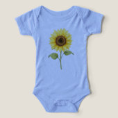 Sunflower Illustration — Bright Botanical Art (デザイン正面)
