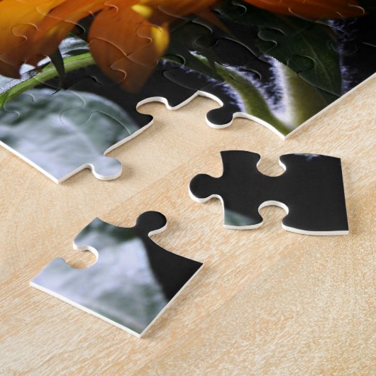 Sunflower in studio 1 ジグソーパズル (側面)