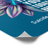 Sunflower Its Okay If The Only Thing You Do Today  ポスター (角)