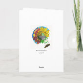 Sunflower Joy カード (裏面)