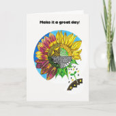 Sunflower Joy カード (正面)