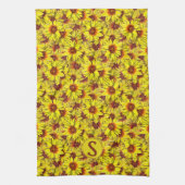 Sunflower Kitchen Towel キッチンタオル (縦)