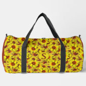 Sunflower Large Duffel Gym Bag ダッフルバッグ (正面)
