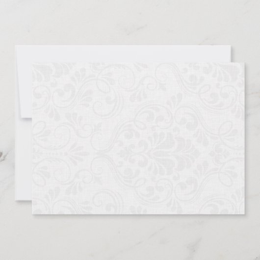 Sunflower Lilac String Lights Rustic Bridal Shower 招待状 (裏面)