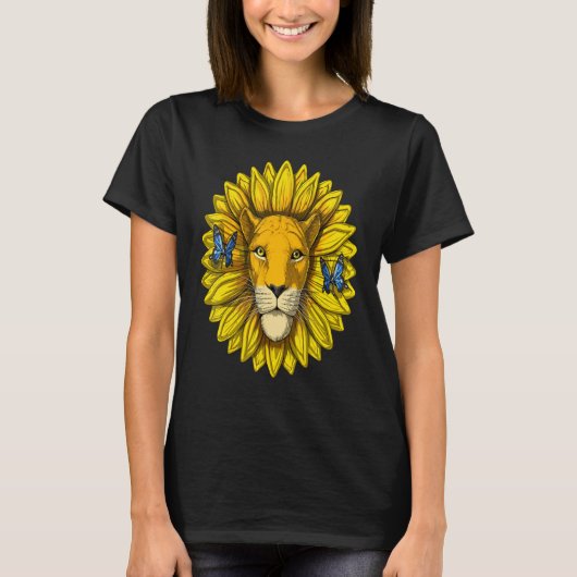 Sunflower Lion  I'm A Child Of God Tシャツ (正面)
