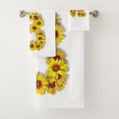 Sunflower Love Bath Towels バスタオルセット (インサイチュ)