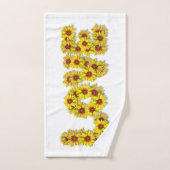 Sunflower Love Bath Towels バスタオルセット (ハンドタオル)