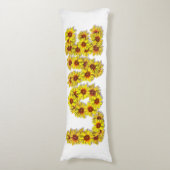Sunflower Love Body Pillow ボディピロー (正面縦)