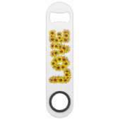 Sunflower Love Bottle Opener スピード栓抜き (正面)