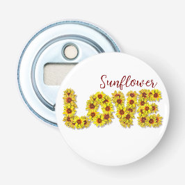 Sunflower Love Bottle Opener 栓抜き