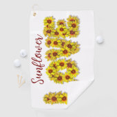 Sunflower Love Golf Towel ゴルフタオル (インサイチュ)