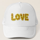 Sunflower Love Hat キャップ (正面)