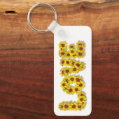 Sunflower Love Keychain キーホルダー (正面)