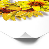 Sunflower Love Poster ポスター (コーナー)